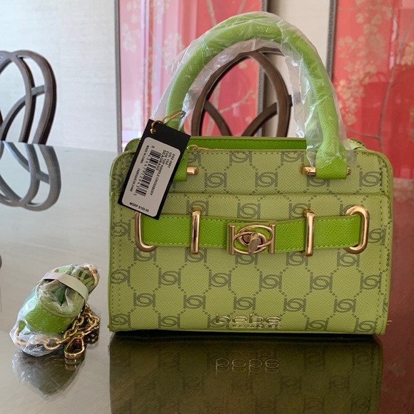 bebe Handbags - Bebe Evie Top Handle Crossbody Bag